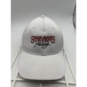 Stevens Trucking Hat Cap OTTO White Mesh Adjustable Workwear Cap